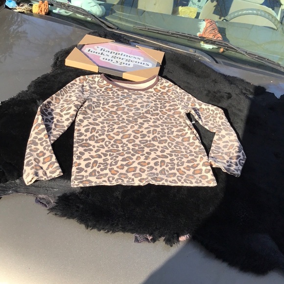 Gymboree Leopard Tee Faux Gem Danskin Now Black Velour Leotard Tulle Skirt 6-6X - Picture 4 of 16